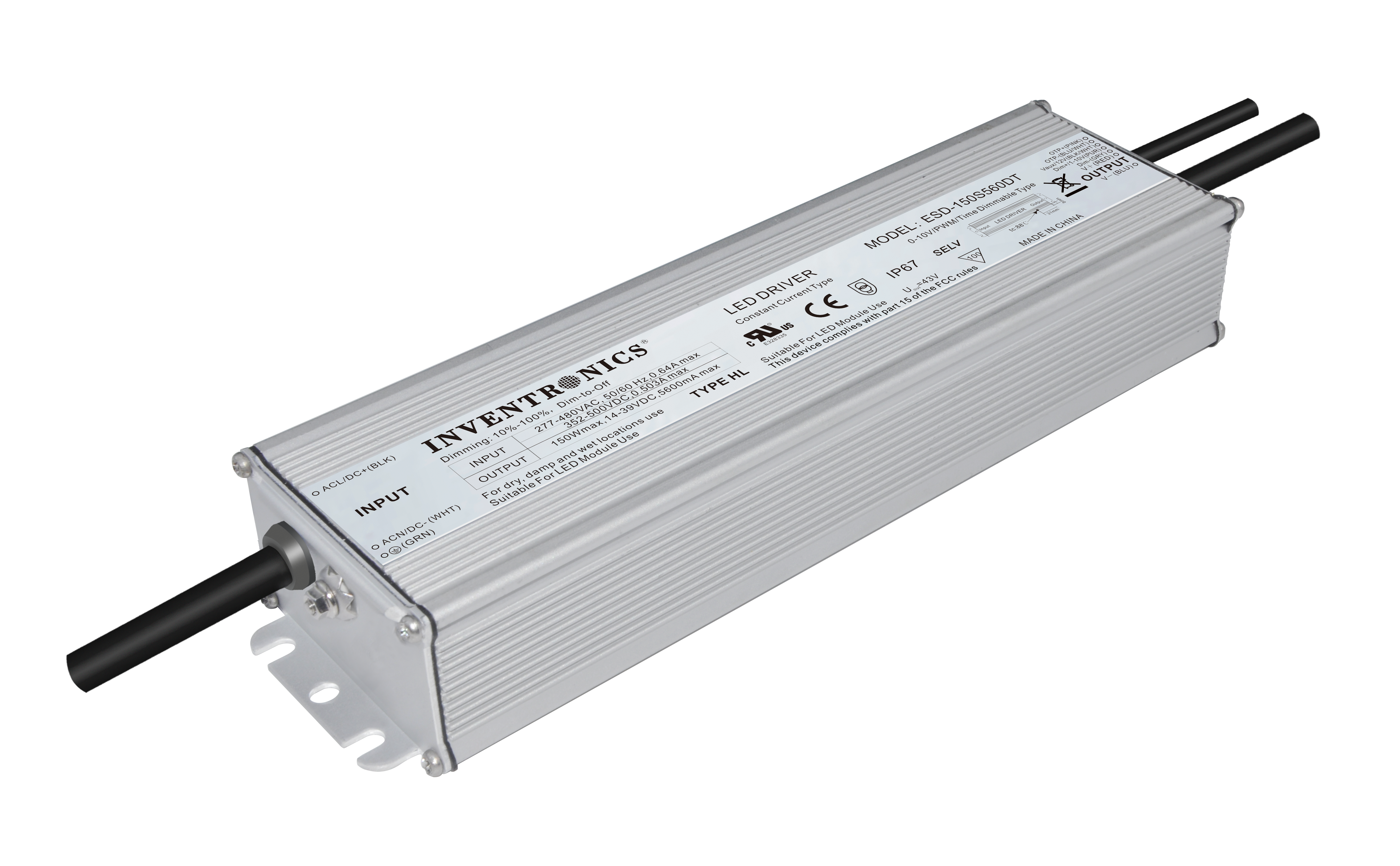 150W High Input Voltage LED Driver
