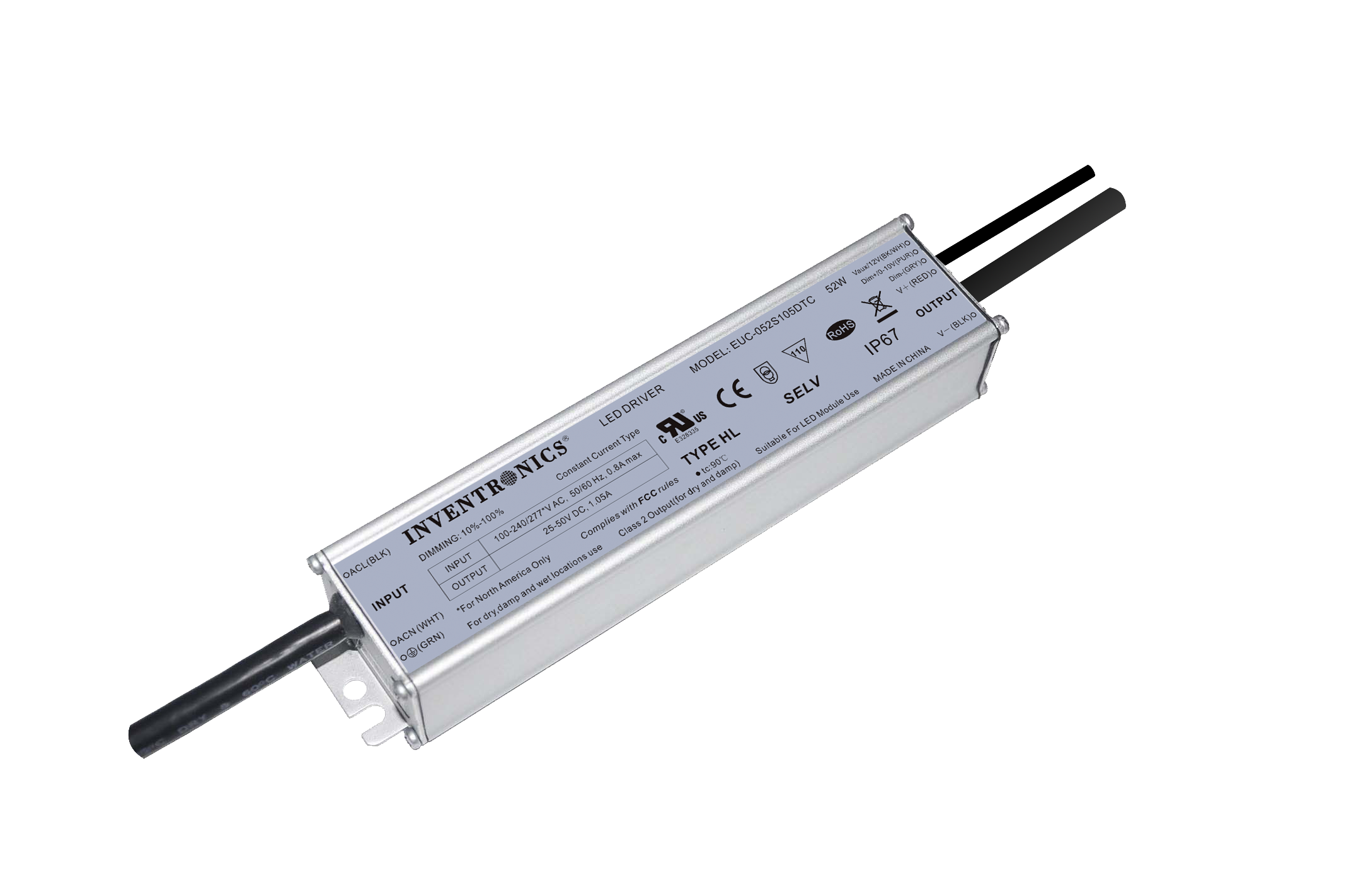 52 Watt constant current LED driver