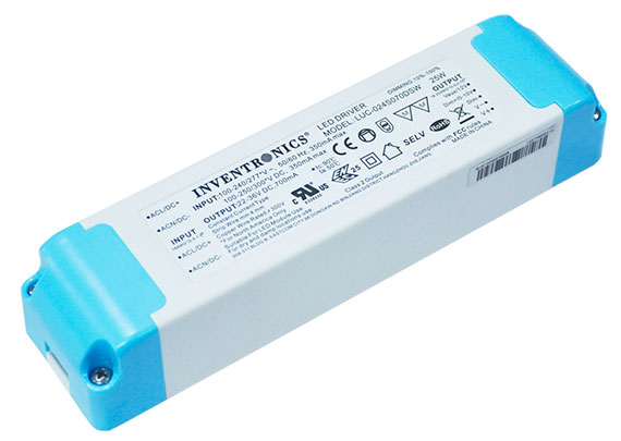 Switch-Selectable double insulation IP20 24 watt LED Drivers