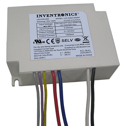 48 watt, constant current LED drivers panel, down and tube lighting