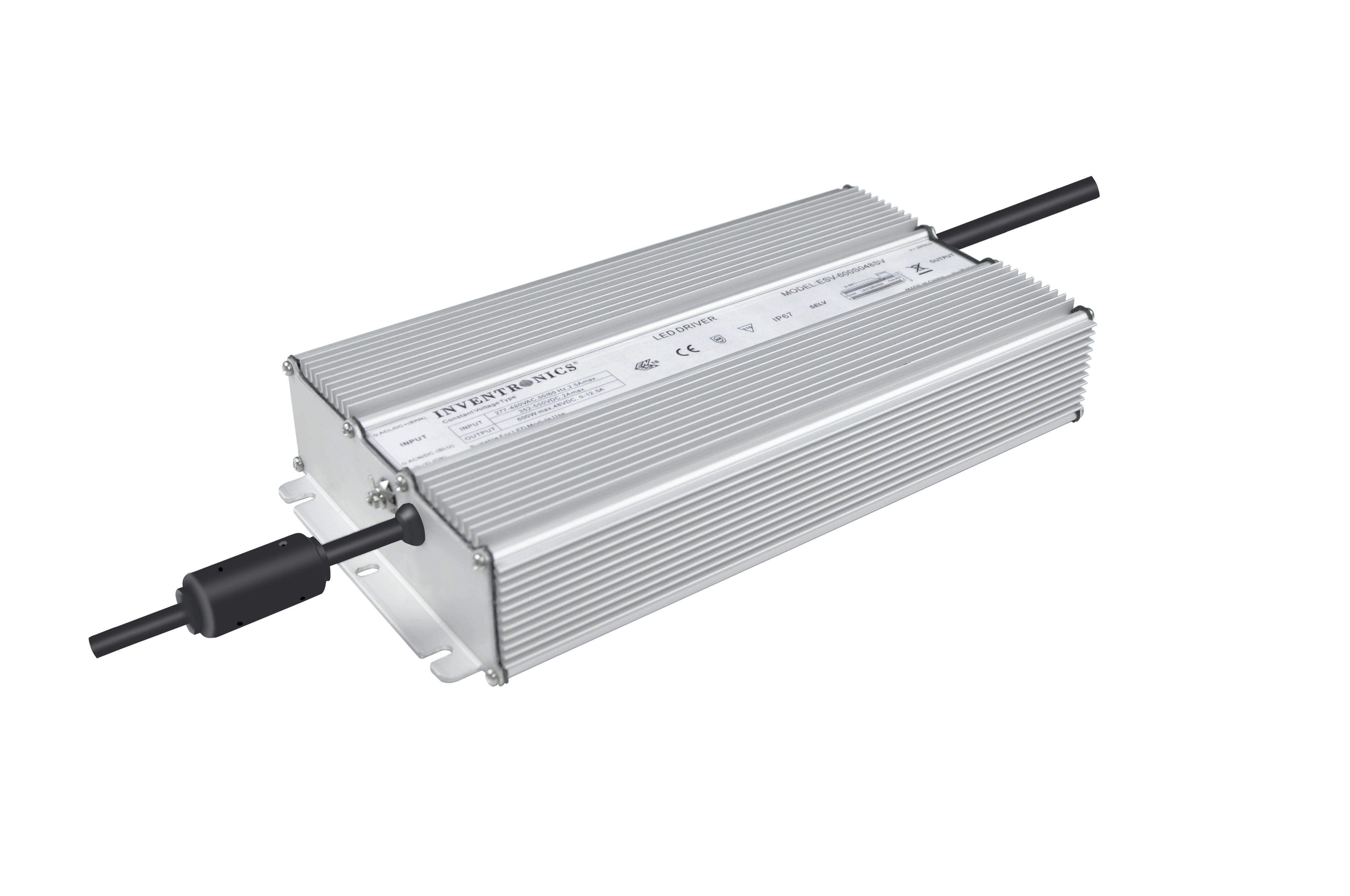 ESV-600 IP67 Constant-Voltage LED drivers