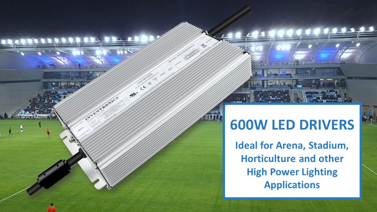 high input voltage LED Driver 600 watt series