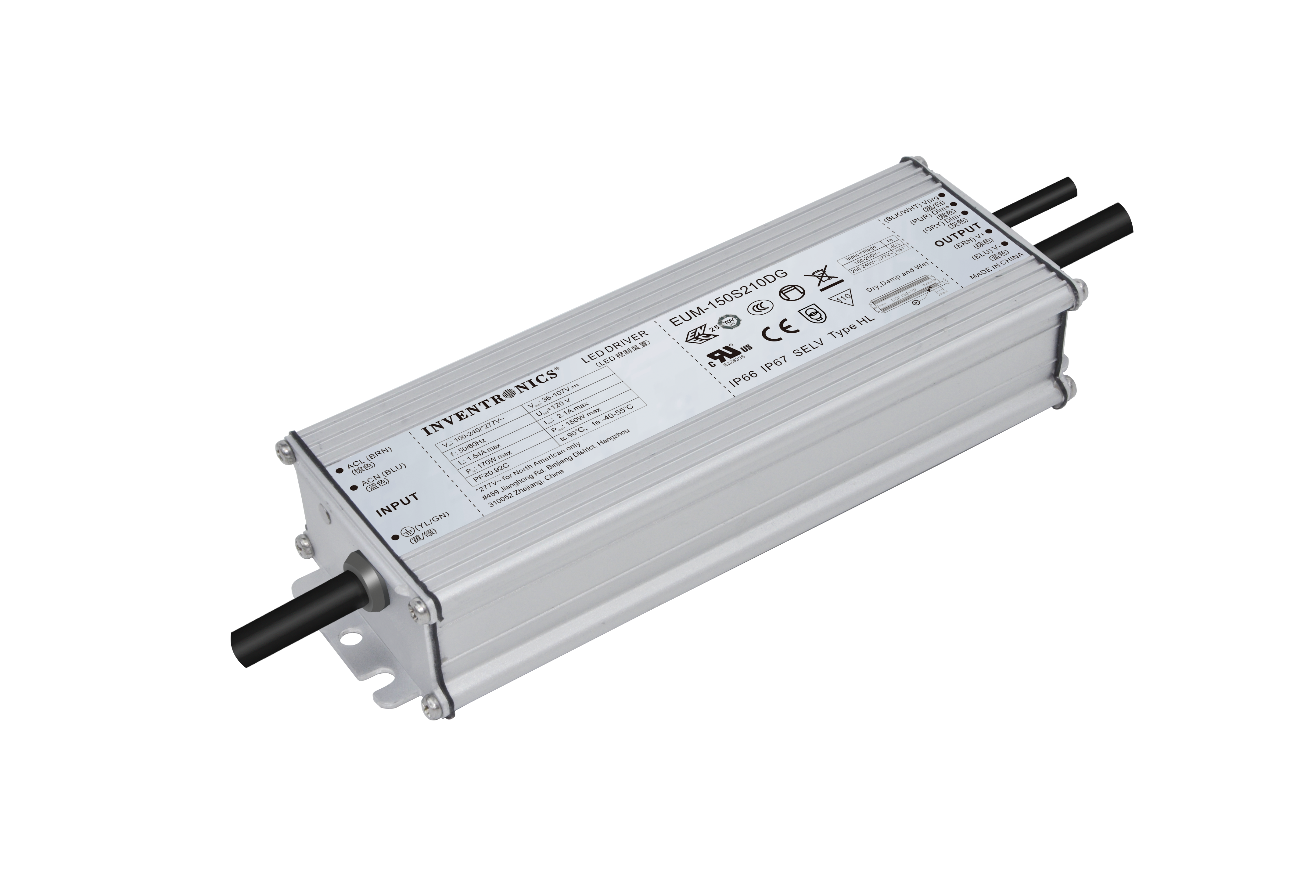 EUM-150SxxxDG Global LED Driver