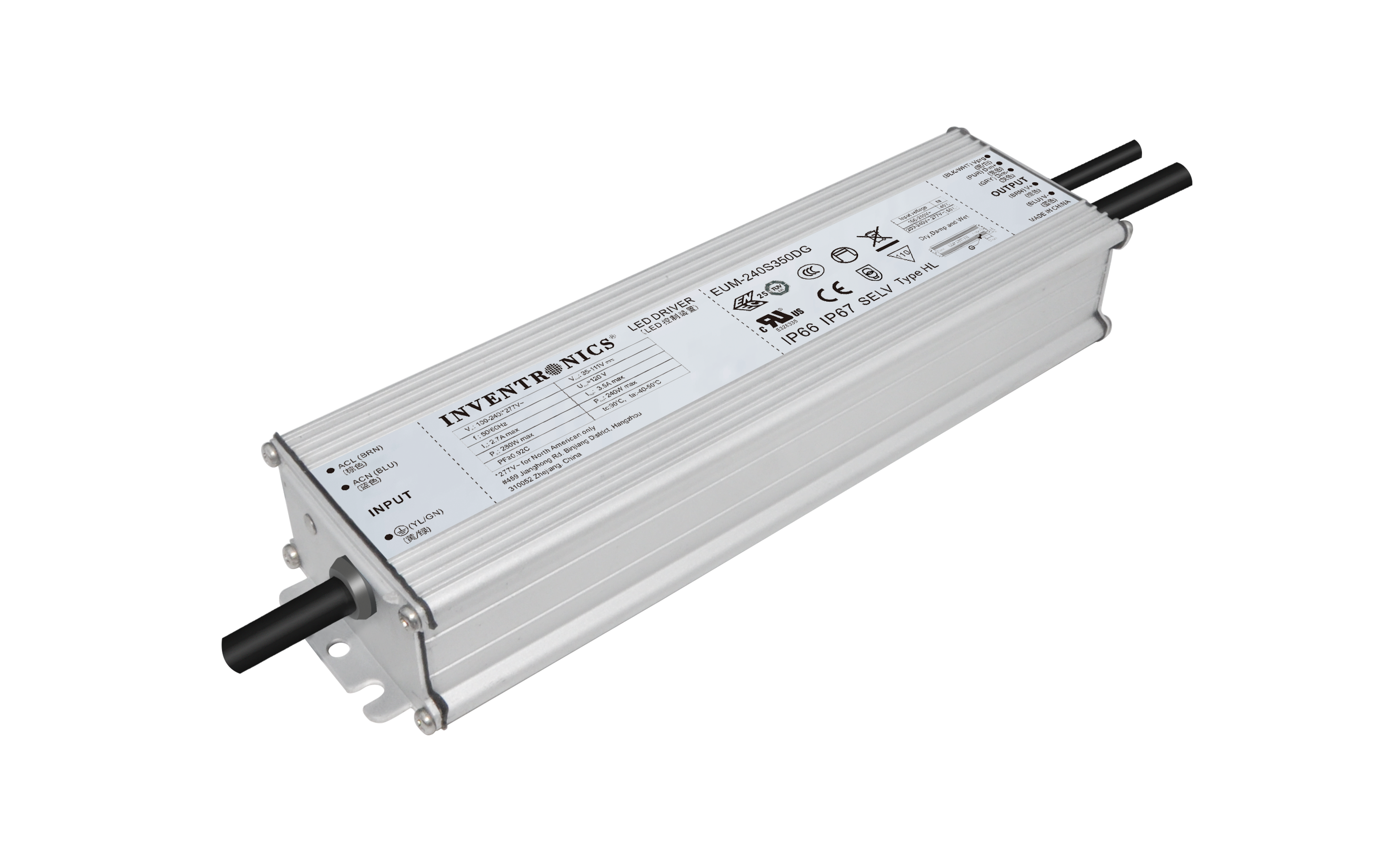 Programmable Global LED Driver EUM-240SxxxDG