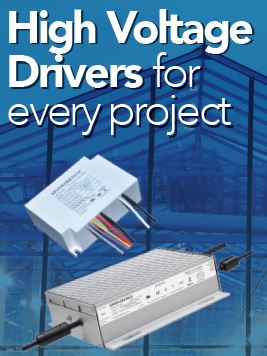 Inventronics LED Drivers In 100-277V Case of 12 Out 48VDC EUV-250S048ST 250 W 
